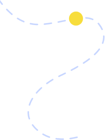 Yellow illustration close to certificate