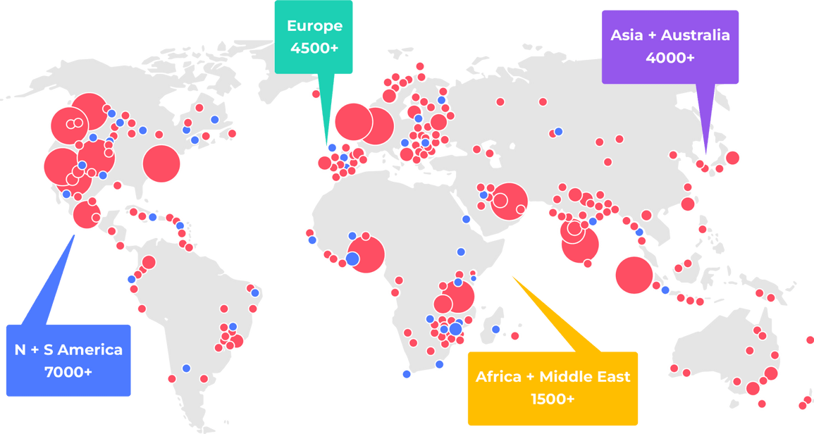 Global footprint