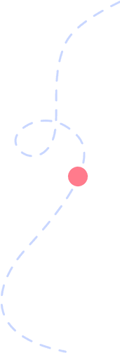 Red illustration close to certificate